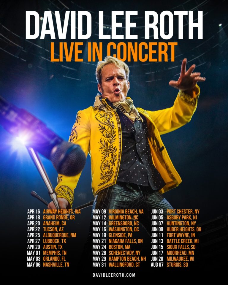 David Lee Roth Details Massive 2026 North American Tour