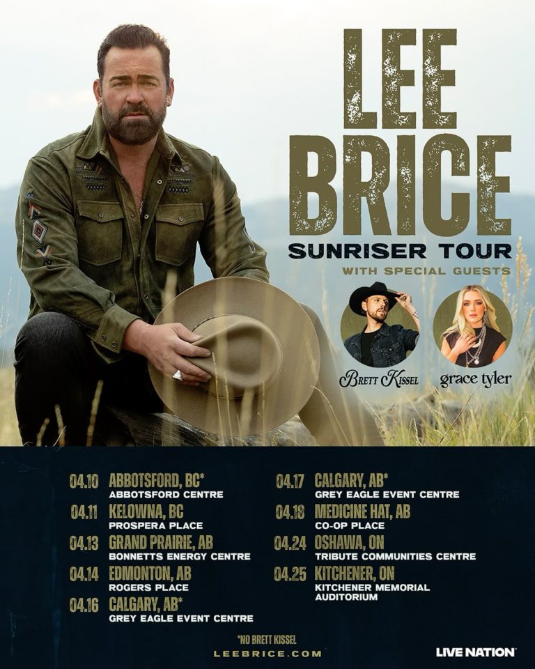Lee Brice Brings ‘The Sunriser’ Tour Back To Canada In 2026