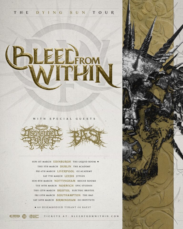 Bleed From Within Expand UK And Ireland Run With ‘The Dying Sun’ Tour