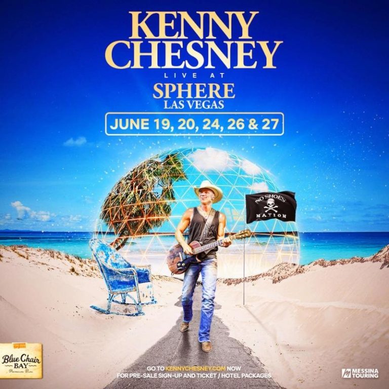 Country Legend Kenny Chesney Returns To Las Vegas With ‘Live At Sphere’ For June 2026