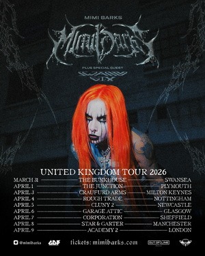 Alternative Doom Trap Artist Mimi Barks Announces Spring 2026 UK Headline Tour