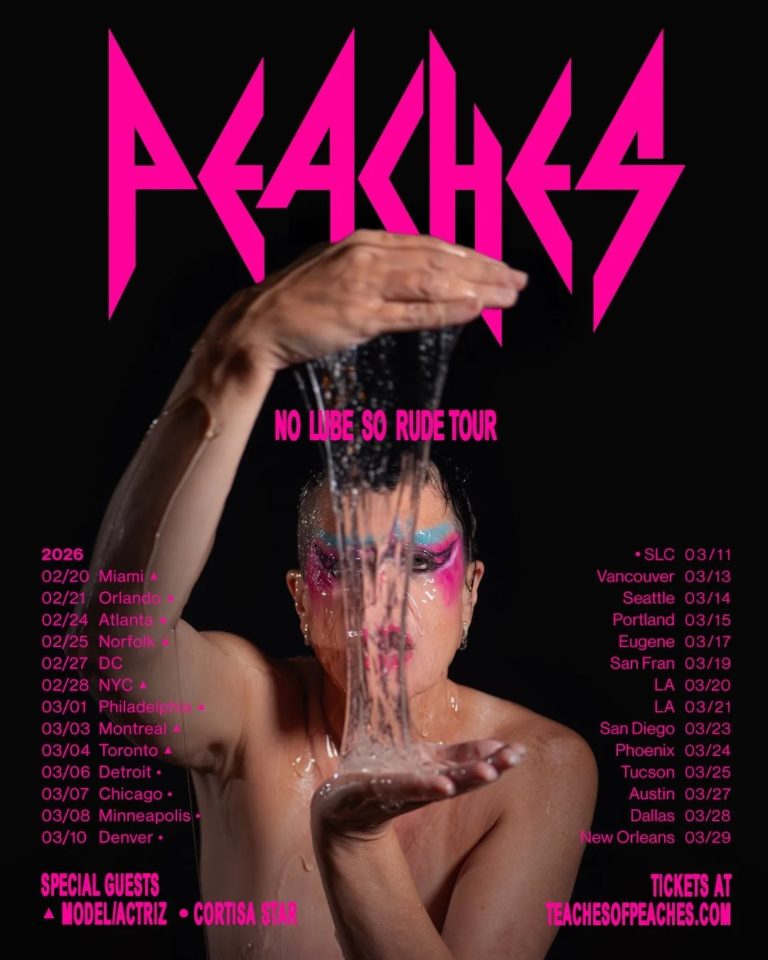 Peaches Unleashes Protest Anthem “Not In Your Mouth None Of Your Business” And ‘No Lube So Rude’ 2026 Tour