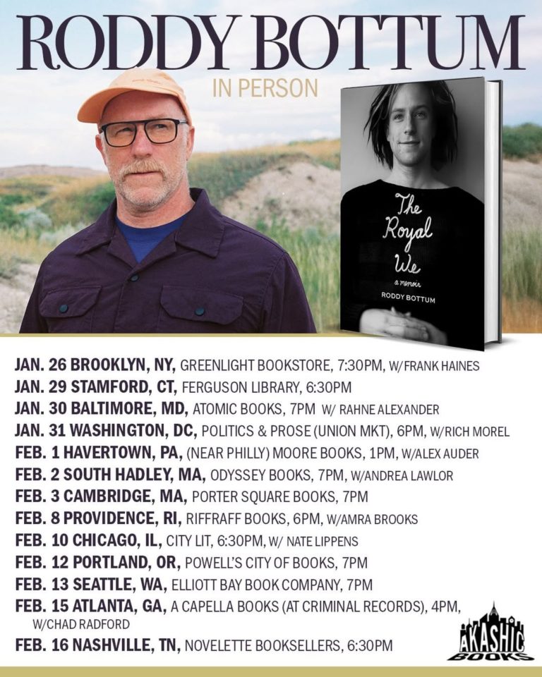 Faith No More’s Roddy Bottum Announces Speaking Tour For Memoir ‘The Royal We’