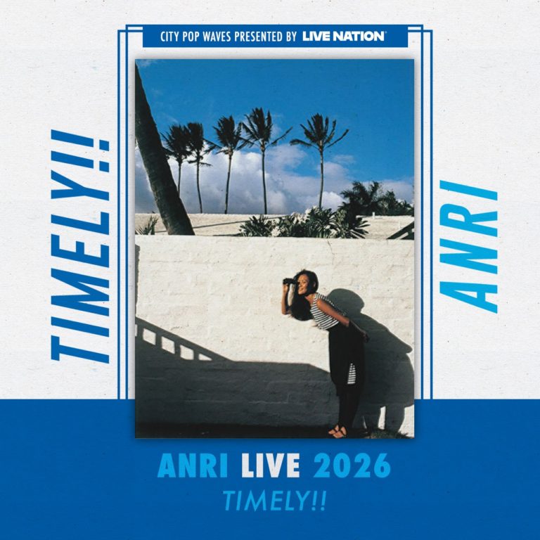 Live Nation Expands “City Pop Waves” With Anri Bringing Her “Timely Tour” To North America