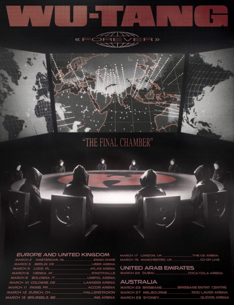 Wu-Tang Clan Take “Wu-Tang Forever The Final Chamber” Worldwide In 2026