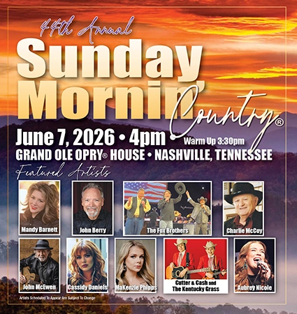Sunday Mornin’ Country Returns To Grand Ole Opry House With Mandy Barnett And John Berry