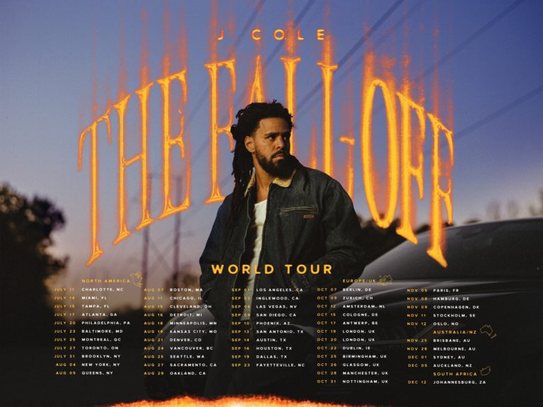 J. Cole Announces Hip Hop Global ‘The Fall Off’ Tour with Arena and Stadium Dates