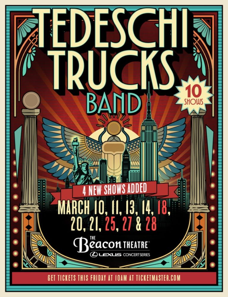 Tedeschi Trucks Band Expand Beacon Theatre Residency To Ten Nights With Four New Dates