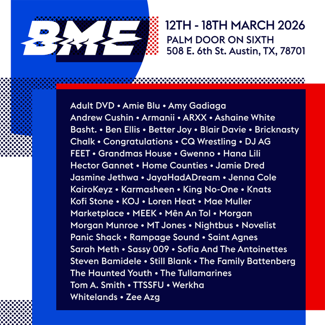 BME Line-Up Poster