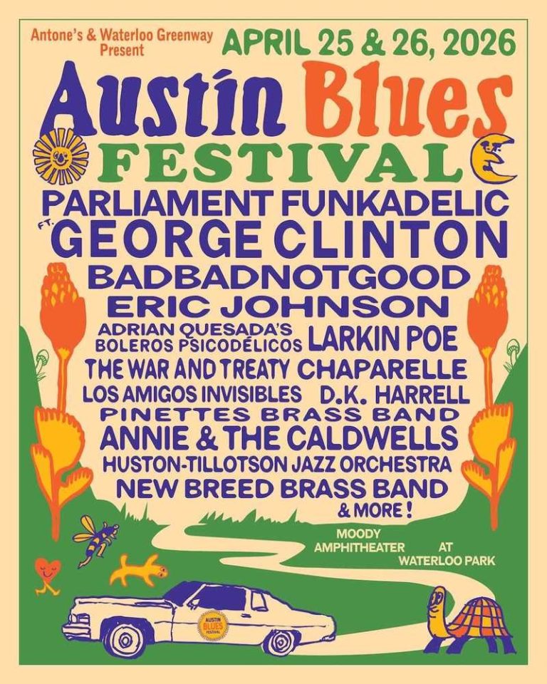 Austin Blues Festival 2026 Brings Parliament Funkadelic BADBADNOTGOOD And Eric Johnson To Moody Amphitheater