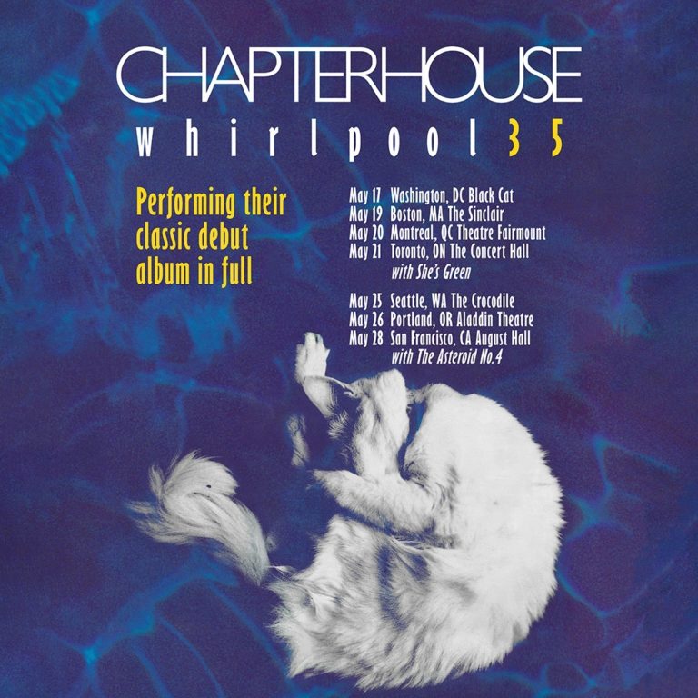 Shoegaze Icons Chapterhouse Bring “Whirlpool” To North America