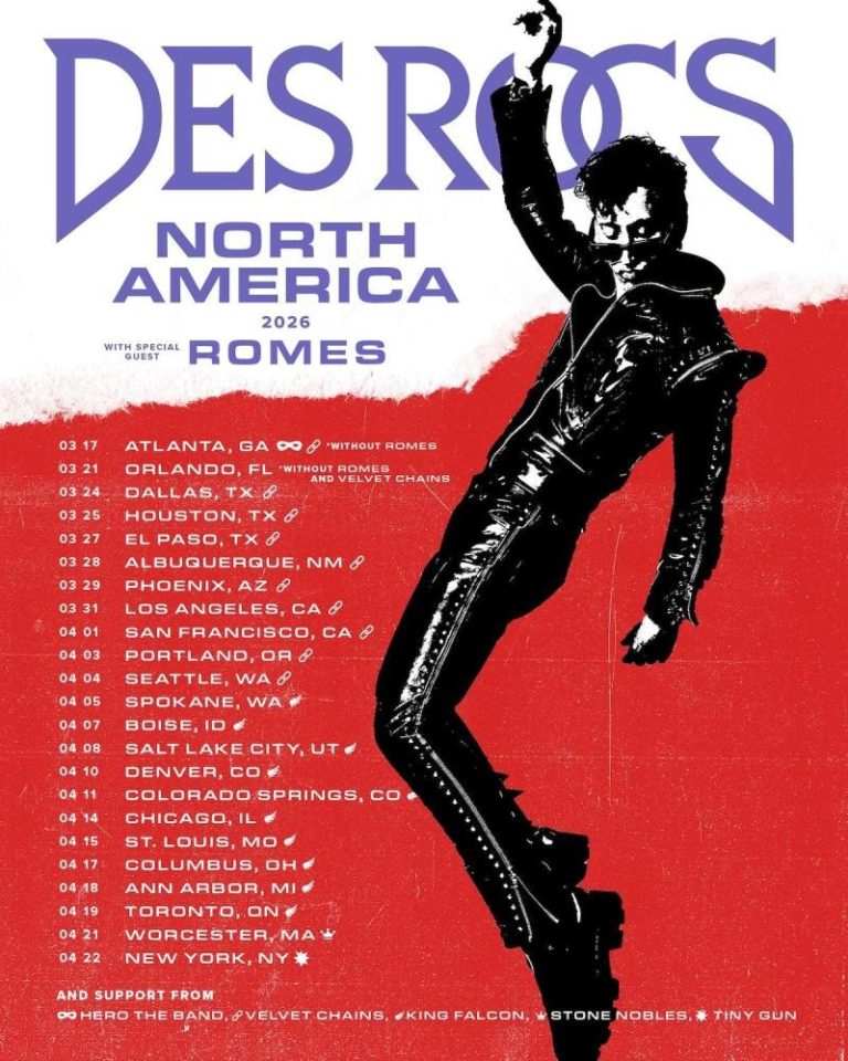 Des Rocs Returns With Arena-Sized New Single “When The Love Is Gone”