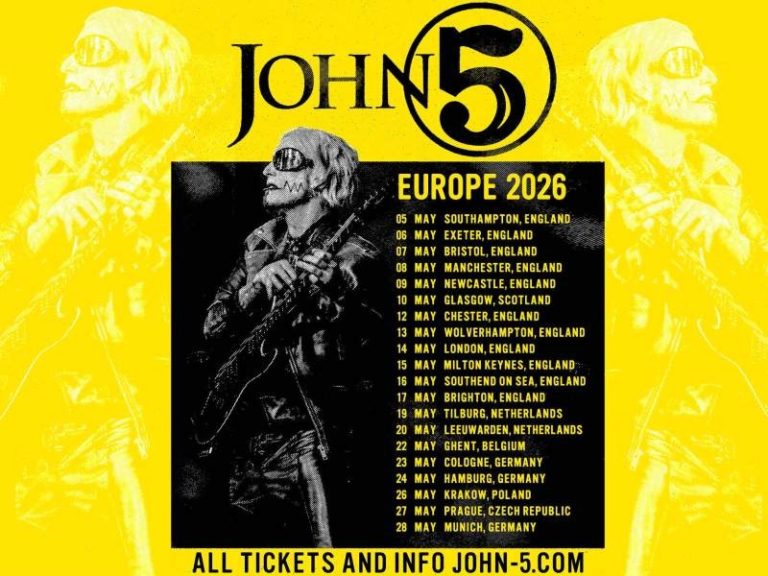 John 5 Announces First-Ever Solo UK And Europe Tour