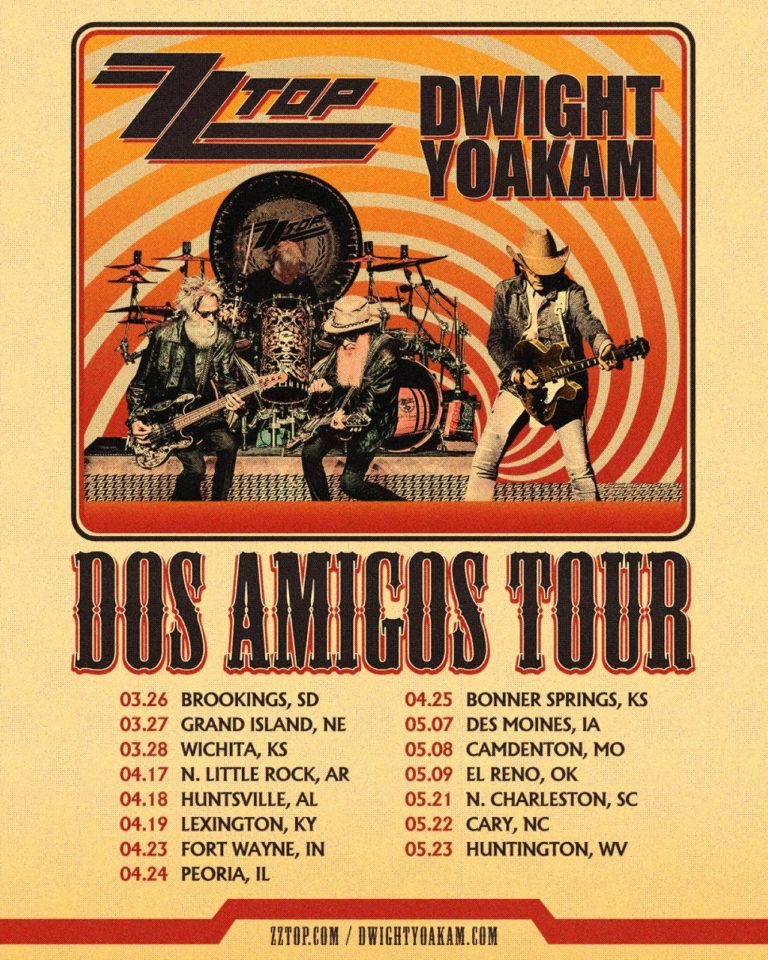 ZZ Top And Dwight Yoakam Unite For Spring 2026 ‘Dos Amigos’ Tour