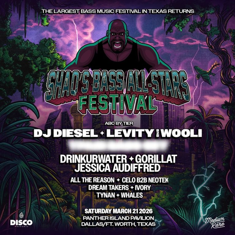 Shaquille O’Neal Returns To Panther Island Pavilion For The Third Annual SHAQ’s Bass All-Stars Festival