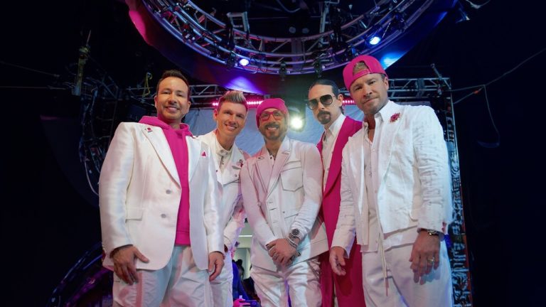 Backstreet Boys And Machine Gun Kelly Star In T-Mobile’s New Times Square Super Bowl Commercial