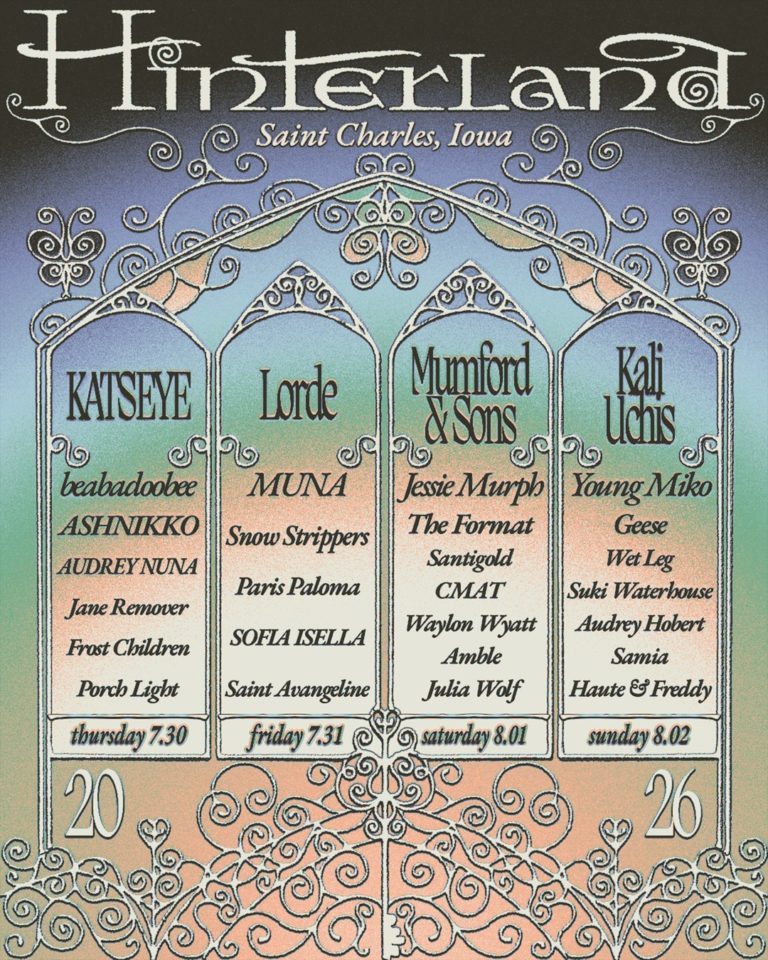 Hinterland Music Festival Reveals Lorde, Mumford & Sons, Kali Uchis For 2026