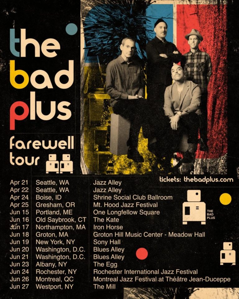 The Bad Plus Adds Dates To 2026 Farewell Tour