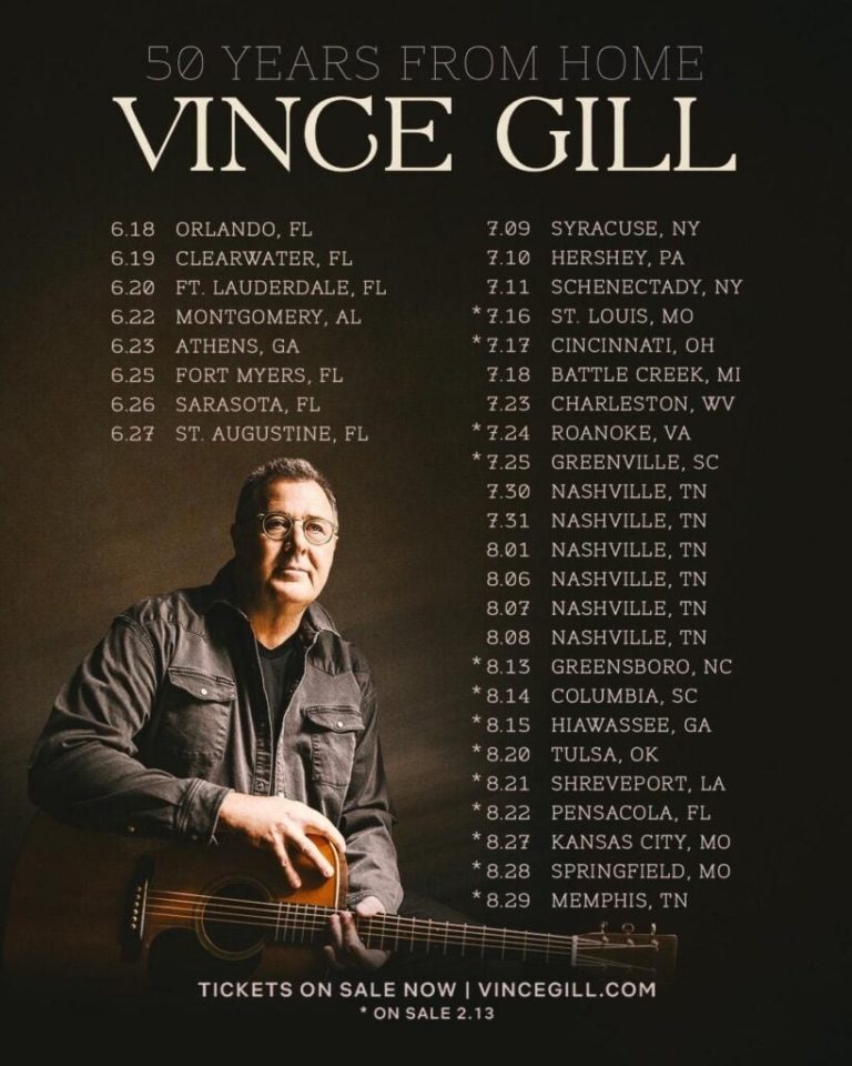 Vince Gill Releases ‘Down At The Borderline’ With Lainey Wilson Collaboration