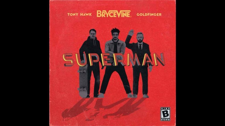 Bryce Vine Reimagines Goldfinger Classic With “Superman” Featuring Tony Hawk And John Feldmann