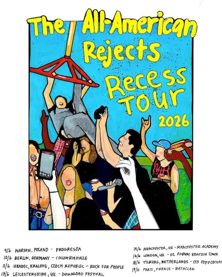 The All-American Rejects Announce European And UK “Recess” Summer Tour Dates