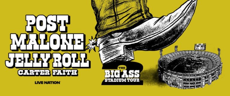 Post Malone And Jelly Roll Announce “The Big Ass Stadium Tour Part 2” With Carter Faith