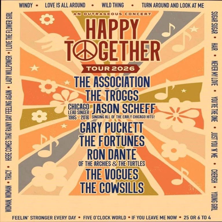 The Association, Gary Puckett, The Cowsills Lead ‘Happy Together’ Tour
