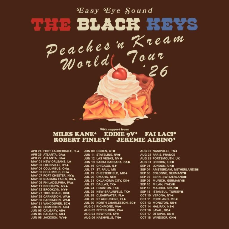 The Black Keys Announce Global “Peaches ‘N Kream World Tour” For Upcoming Album ‘Peaches!’