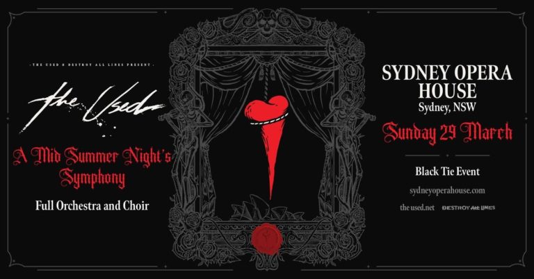 The Used Bring “A Mid Summer Night’s Symphony” To Sydney Opera House