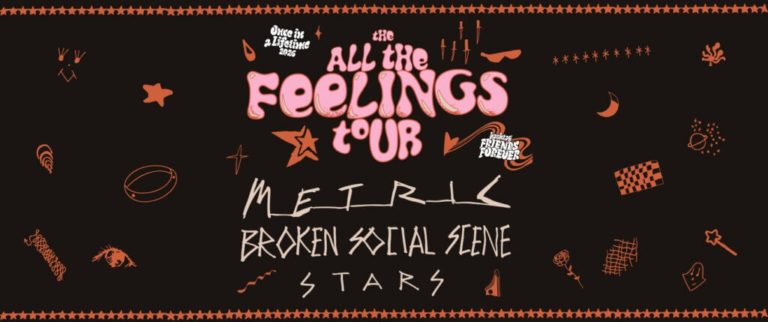 Metric, Broken Social Scene And Stars Announce ‘All the Feelings Tour’ Across North America This Summer