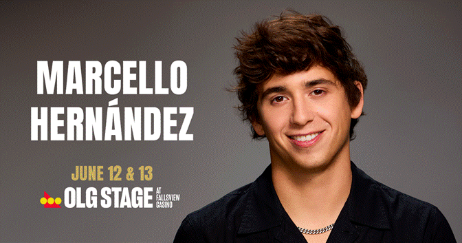 Marcello Hernández Brings Two Shows To OLG Stage At Fallsview Casino In June