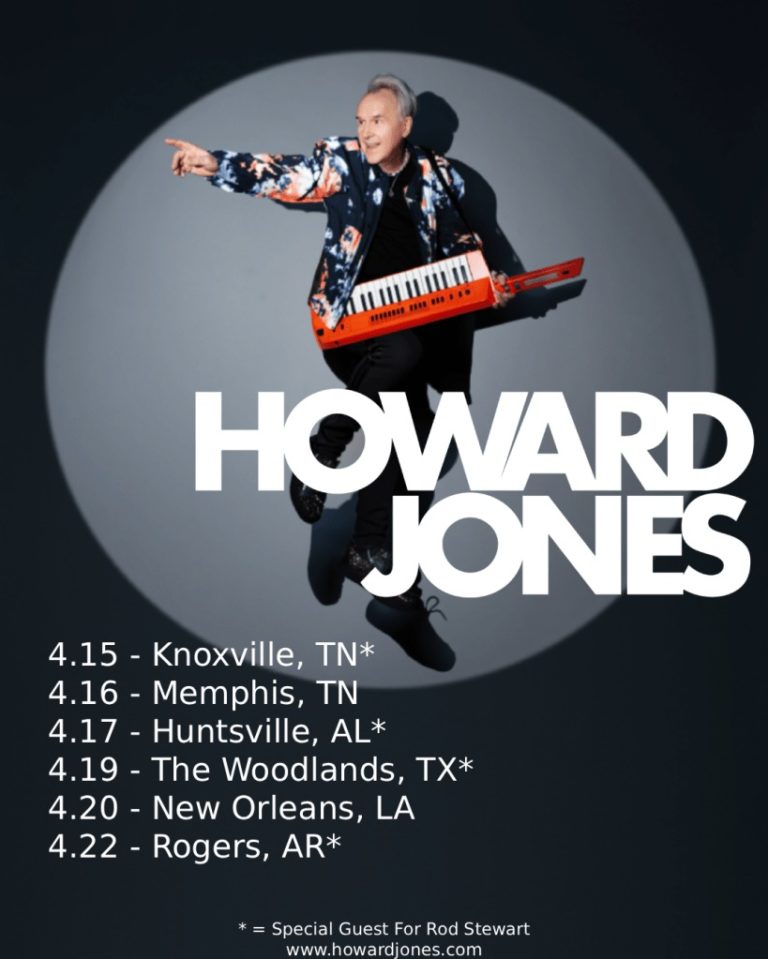 New Wave Trailblazer Howard Jones Returns With April US Tour Dates