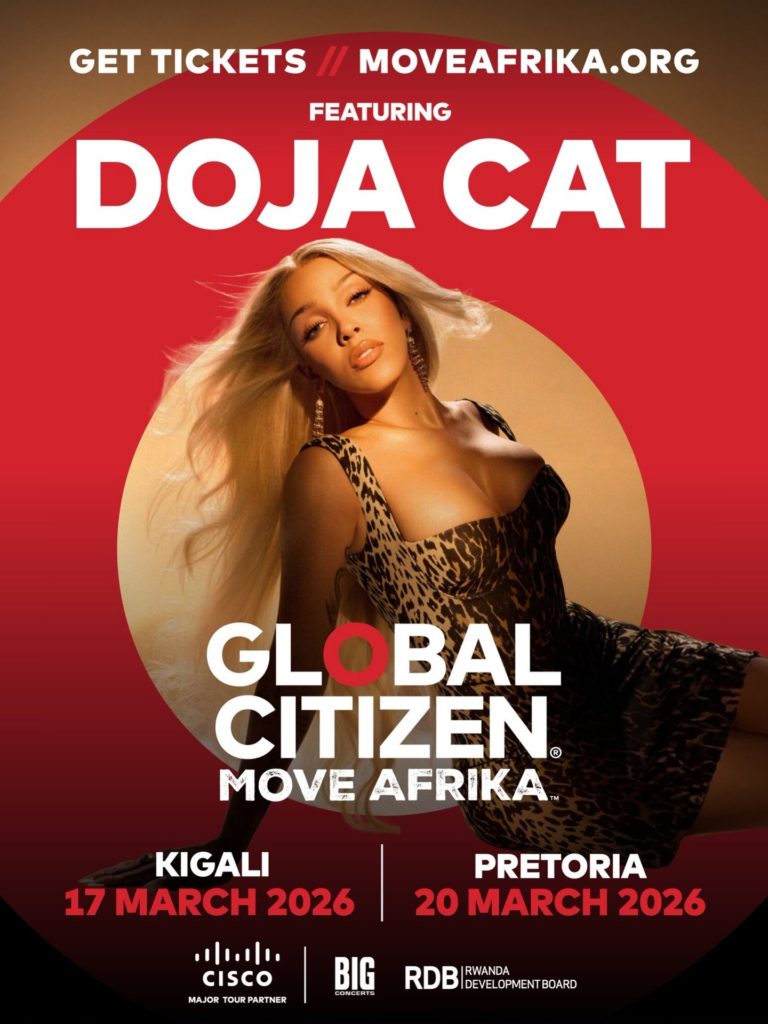 Doja Cat Headlines Global Citizen’s Move Afrika Tour In Kigali And Pretoria