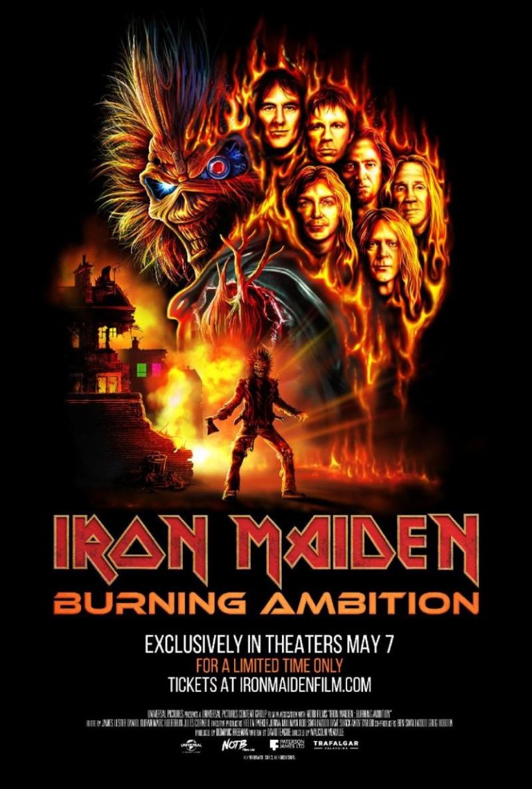Iron Maiden Documentary “Burning Ambition” To Hit North American Theaters This May