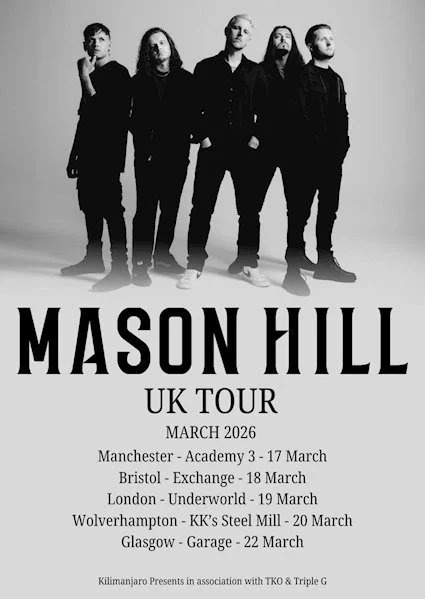 Mason Hill Announce March UK Tour And Unleash New Single “Remember” With Tom Ward
