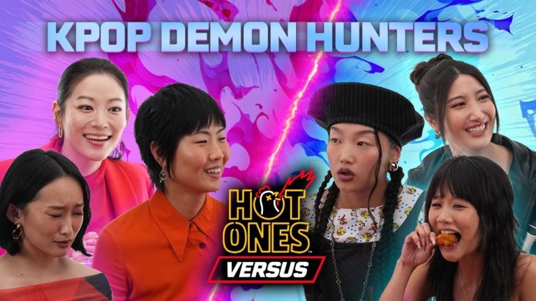 The Vocal Cast of Grammy-Winning Film Kpop Demon Hunters Takes On Hot Ones Versus