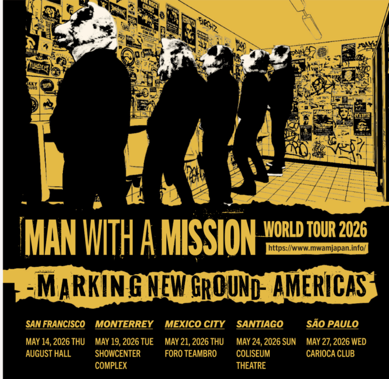 Japanese Rock Powerhouse MAN WITH A MISSION Unleash “MARKING NEW GROUND” Across The Americas