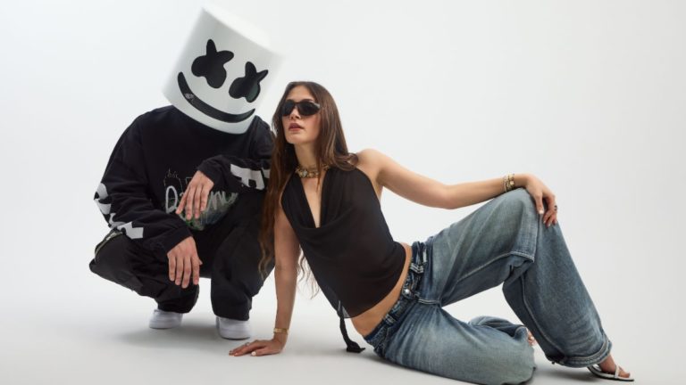 Marshmello Links With Inji For “Kissin My Friends”