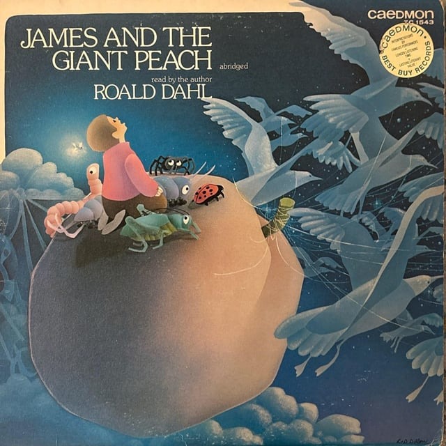 Roald Dahl Reads ‘James And The Giant Peach’ On Rare 1977 Vinyl