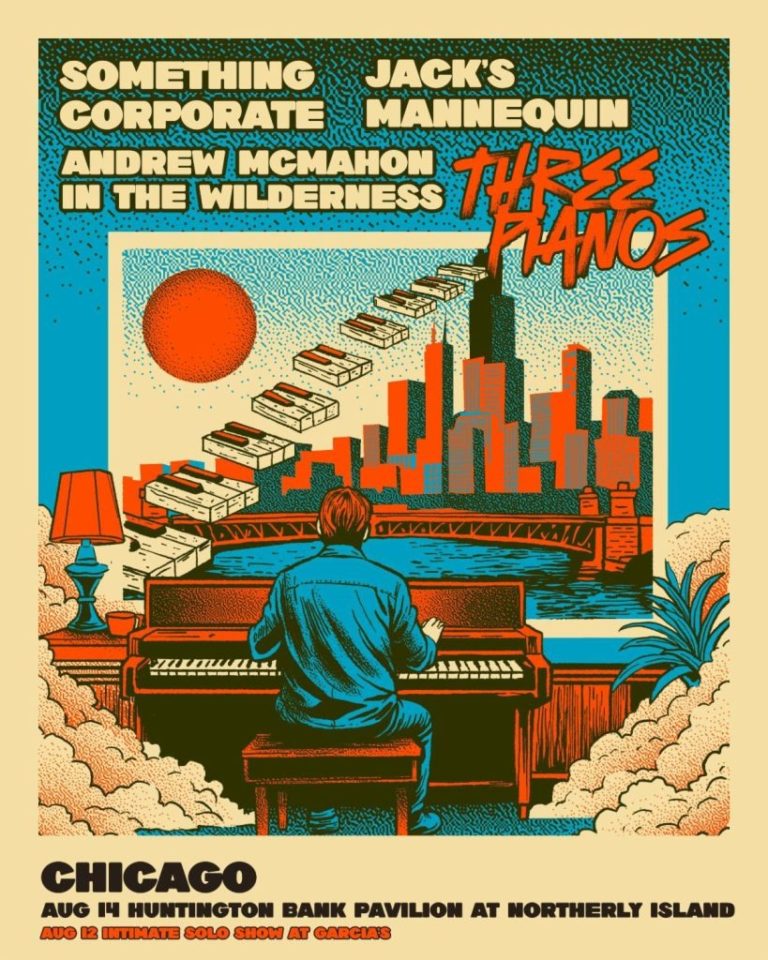 Andrew McMahon Revives “Three Pianos” For August Run