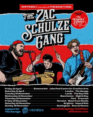 Blues-Rock Trio The Zac Schulze Gang Announce Six-Date UK Tour Behind Debut Album ‘Straight To It’