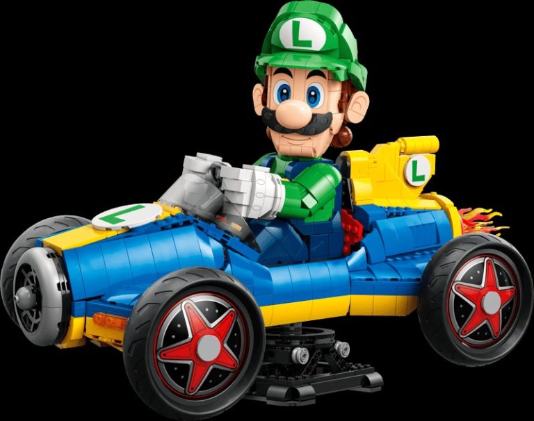 LEGO Just Turned Mario Kart Into a 2,234-Piece Build and Luigi Is in the Driver’s Seat