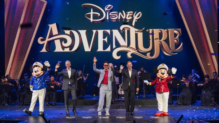 Robert Downey Jr. Christens Disney Cruise Line’s Newest and Largest Ship, the Disney Adventure, in a Spectacular Ceremony