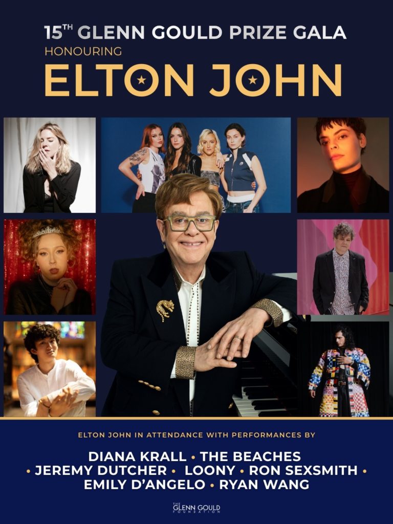 Elton John Receives the Glenn Gould Prize in Toronto With Diana Krall, The Beaches, and More