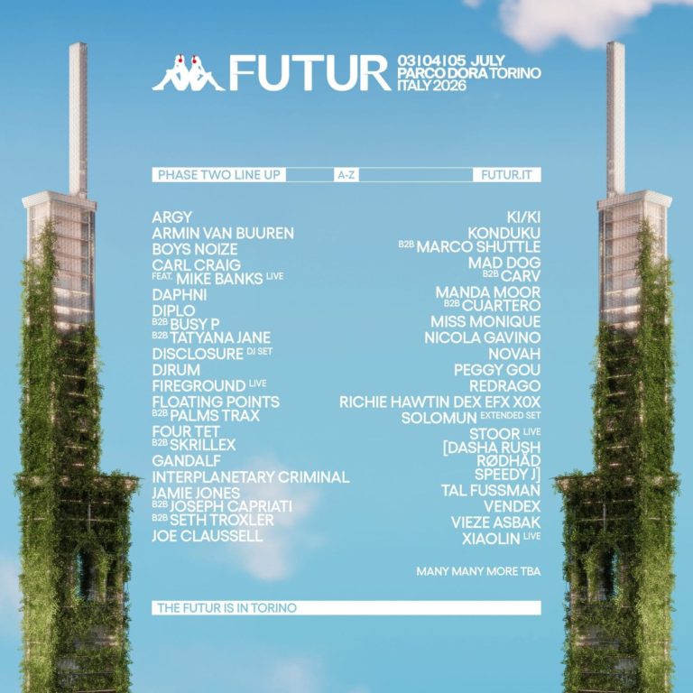 Electronic Music Titans Kappa FuturFestival Reveal Phase Two Lineup With Solomun Richie Hawtin And Peggy Gou