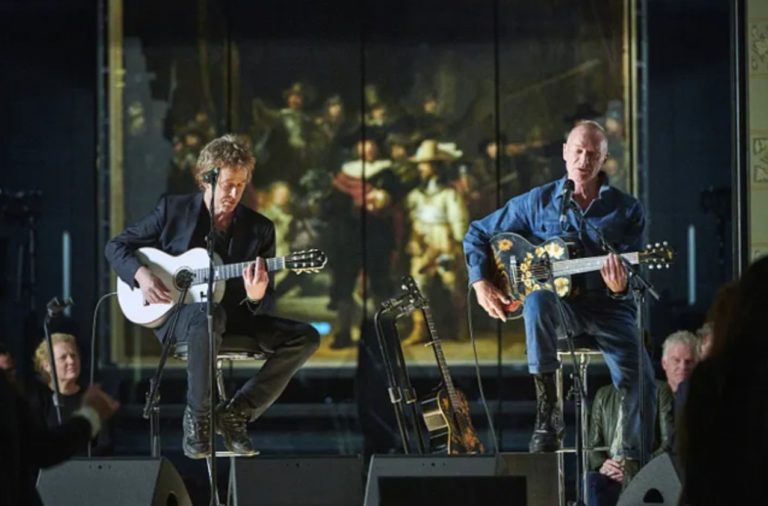 Sting Performs Intimate Concert At Amsterdam’s Rijksmuseum For ‘The Night Watch’ Live Album