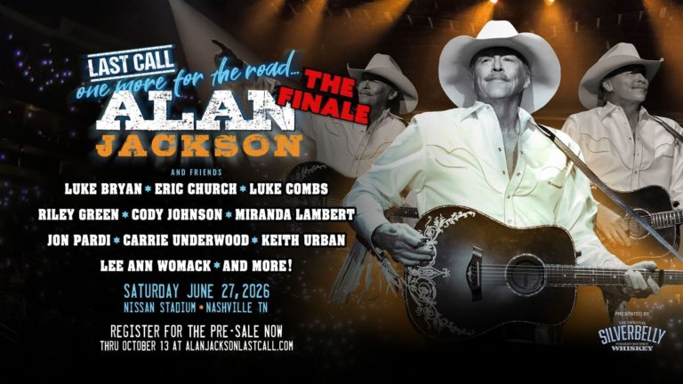 Country Legend Alan Jackson Announces All Star Finale For “Last Call: One More For The Road”