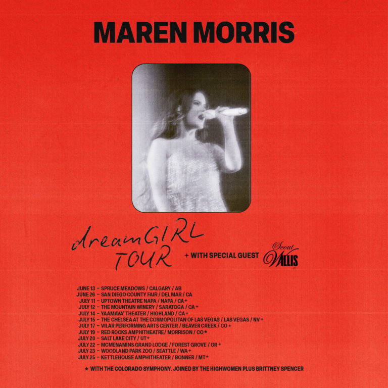 Maren Morris Announces the “dreamGIRL Tour” This Summer