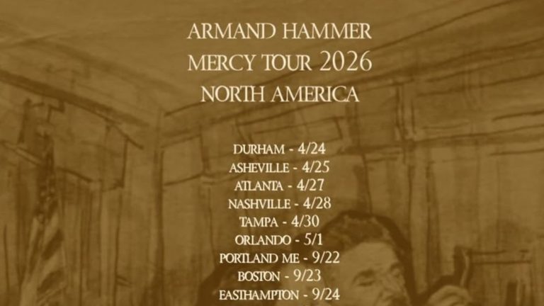 Underground Hip Hop Duo Armand Hammer Take ‘Mercy’ On Expansive North American Tour