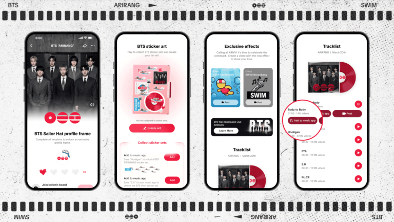 TikTok unveils the BTS ARIRANG In-App Experience